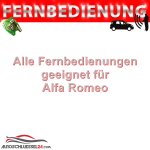 Alle Fernbedienungen geeignet fr Alfa Romeo