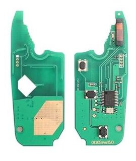 Ersatz Fernbedienung geeignet fr Fiat 3 Tasten 433 Mhz SIP22 ID46 7941  geeignet fr Panda (2006-2011)