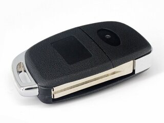 Ersatz Klappschlssel  geeignet fr Hyundai  - 4 Tasten TOY40 mit Panic Button geeignet fr i20, i30