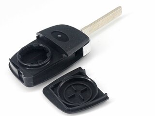 Ersatz Klappschlssel  geeignet fr Hyundai  - 4 Tasten HY14  mit Panic Button geeignet fr i20, i30