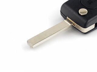 Ersatz Klappschlssel geeignet fr Peugeot/Citroen 2 -  Tasten ohne Batteriefach