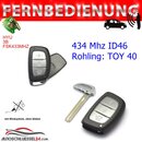 Ersatz Fernbedienung geeignet fr Hyundai - 3 Tasten 434...