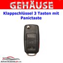 Ersatz Klappschlsselgehuse geeignet fr VW Toureg - 3...