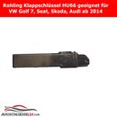 Ersatz Rohling Klappschlssel HU66   geeignet fr...